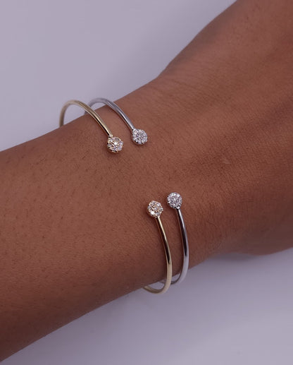 Open Cuff Bracelet Set